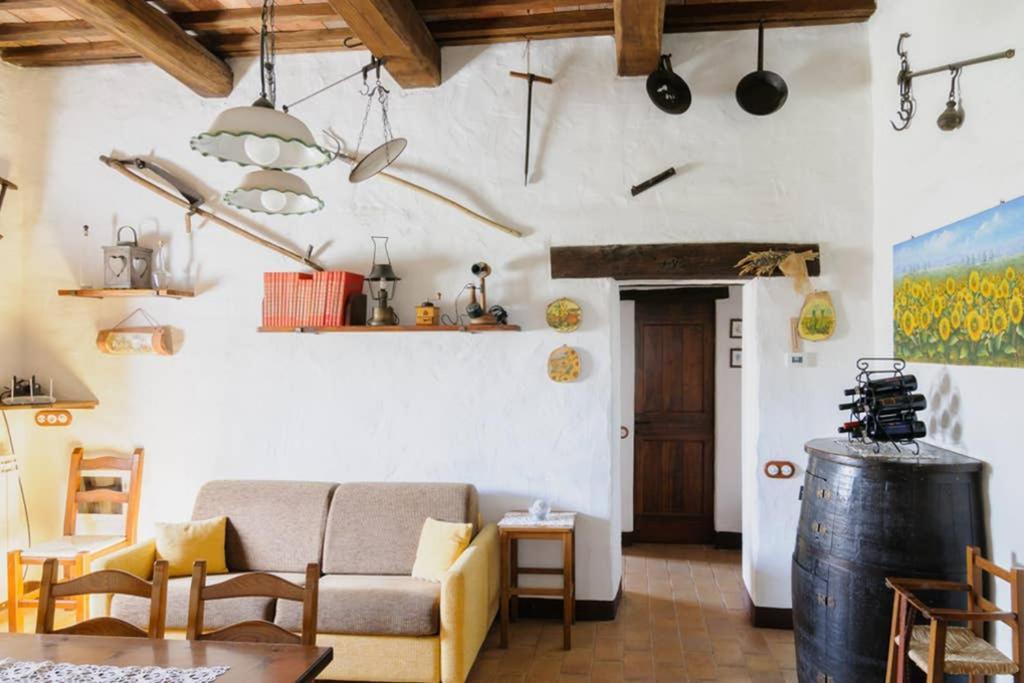Girasole Cottage Overlooking The Orcia Valley In Tuscany Radicofani Exterior photo